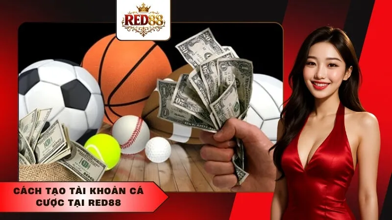 Cách tạo tài khoản cá cược tại Red88