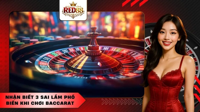 Nhận biết 3 sai lầm phổ biến khi chơi Baccarat